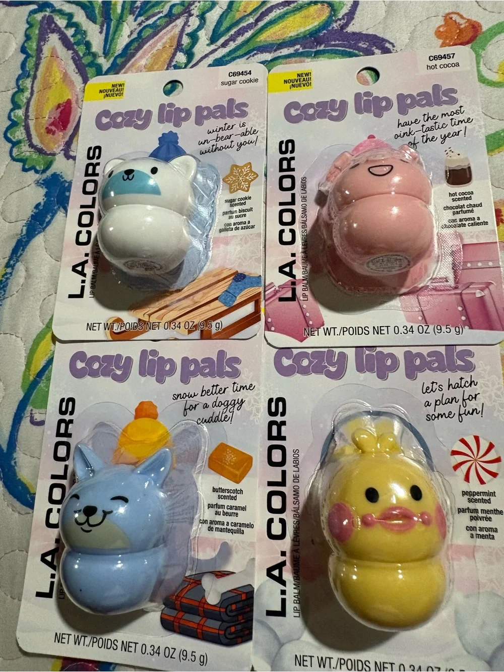 L.A. COLORS Cozy Lip Pals Lip Balm - Pink Hot Cocoa